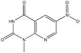 6-nitro-1-methylpyrido[2,3-d]pyrimidine-2,4(1H,3H)-dione Structure