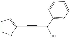 1-phenyl-3-(2-thienyl)-2-propyn-1-ol 구조식 이미지