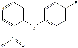 4-(4-fluoroanilino)-3-nitropyridine 구조식 이미지