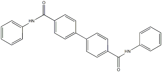 N~4~,N~4~'-diphenyl[1,1'-biphenyl]-4,4'-dicarboxamide 구조식 이미지