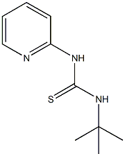 N-(tert-butyl)-N'-(2-pyridinyl)thiourea Structure