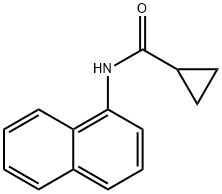 N-(1-naphthyl)cyclopropanecarboxamide Structure