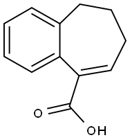 6,7-dihydro-5H-benzo[a]cycloheptene-9-carboxylic acid Structure