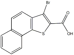 3-bromonaphtho[1,2-b]thiophene-2-carboxylic acid Structure