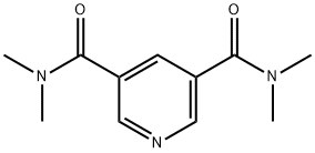 N~3~,N~3~,N~5~,N~5~-tetramethyl-3,5-pyridinedicarboxamide 구조식 이미지