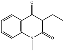 3-ethyl-4-hydroxy-1-methyl-2(1H)-quinolinone 구조식 이미지