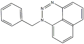 1-benzyl-1H-naphtho[1,8-de][1,2,3]triazine Structure