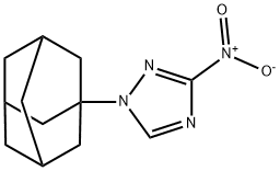 1-(1-adamantyl)-3-nitro-1H-1,2,4-triazole Structure