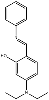 5-(diethylamino)-2-[(phenylimino)methyl]phenol Structure