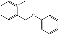 1-methyl-2-(phenoxymethyl)pyridinium Structure
