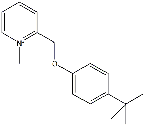 2-[(4-tert-butylphenoxy)methyl]-1-methylpyridinium Structure