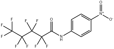 2,2,3,3,4,4,5,5,5-nonafluoro-N-{4-nitrophenyl}pentanamide Structure