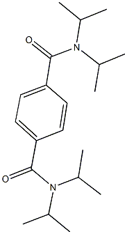 N~1~,N~1~,N~4~,N~4~-tetraisopropylterephthalamide 구조식 이미지