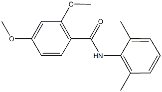 N-(2,6-dimethylphenyl)-2,4-dimethoxybenzamide 구조식 이미지