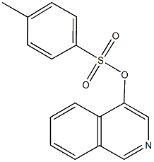 isoquinolin-4-yl 4-methylbenzenesulfonate 구조식 이미지