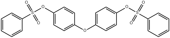 4-{4-[(phenylsulfonyl)oxy]phenoxy}phenyl benzenesulfonate 구조식 이미지