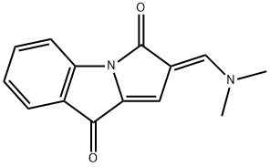 2-[(dimethylamino)methylene]-3H-pyrrolo[1,2-a]indole-3,9(2H)-dione 구조식 이미지