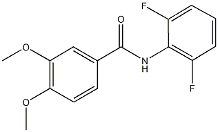 N-(2,6-difluorophenyl)-3,4-dimethoxybenzamide 구조식 이미지