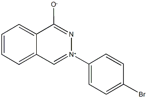 3-(4-bromophenyl)phthalazin-3-ium-1-olate 구조식 이미지