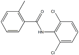 N-(2,6-dichlorophenyl)-2-methylbenzamide 구조식 이미지