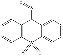 9-sulfinyl-9H-thioxanthene 10,10-dioxide Structure