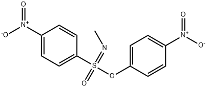 4-nitrophenyl 4-nitro-N-methylbenzenesulfonimidoate 구조식 이미지