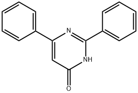 2,6-diphenyl-4(3H)-pyrimidinone Structure