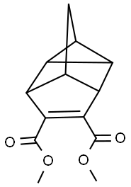dimethyl tetracyclo[4.3.0.0~2,4~.0~3,7~]non-8-ene-8,9-dicarboxylate 구조식 이미지