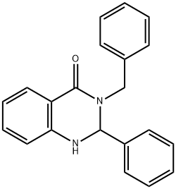 3-benzyl-2-phenyl-2,3-dihydro-4(1H)-quinazolinone 구조식 이미지