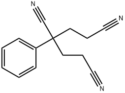 3-phenyl-1,3,5-pentanetricarbonitrile 구조식 이미지
