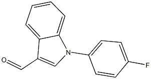 1-(4-fluorophenyl)-1H-indole-3-carbaldehyde Structure