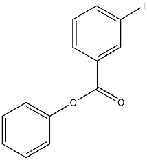 phenyl 3-iodobenzoate Structure