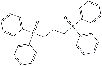 3-(diphenylphosphoryl)propyl(diphenyl)phosphine oxide Structure
