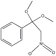 (1,1-dimethoxy-2-nitroethyl)benzene Structure