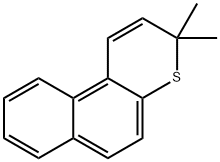 3,3-dimethyl-3H-benzo[f]thiochromene Structure