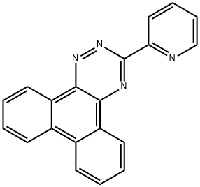 3-(2-pyridinyl)phenanthro[9,10-e][1,2,4]triazine Structure