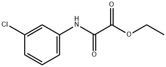 ethyl (3-chloroanilino)(oxo)acetate 구조식 이미지