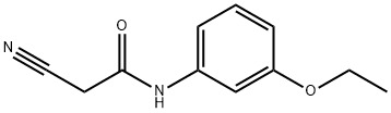 2-cyano-N-(3-ethoxyphenyl)acetamide 구조식 이미지