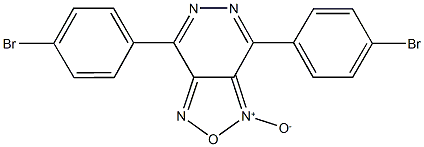 4,7-bis(4-bromophenyl)[1,2,5]oxadiazolo[3,4-d]pyridazine 1-oxide Structure