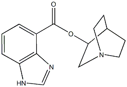 1-azabicyclo[2.2.2]oct-3-yl 1H-benzimidazole-4-carboxylate Structure