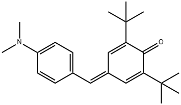 2,6-ditert-butyl-4-[4-(dimethylamino)benzylidene]-2,5-cyclohexadien-1-one Structure