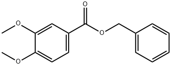 benzyl 3,4-dimethoxybenzoate 구조식 이미지