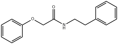 2-phenoxy-N-(2-phenylethyl)acetamide 구조식 이미지