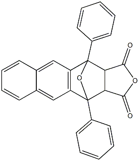 1,12-diphenyl-15,18-dioxapentacyclo[10.5.1.0~2,11~.0~4,9~.0~13,17~]octadeca-2(11),3,5,7,9-pentaene-14,16-dione Structure