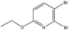 5,6-dibromopyridin-2-yl ethyl ether 구조식 이미지