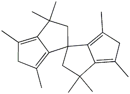 1,1,1',1',4,4',6,6'-octamethyl-1,1',2,2',3,3',5,4'-ocatahydro-3,3'-spirobipentalene 구조식 이미지