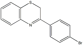 3-(4-bromophenyl)-2H-1,4-benzothiazine 구조식 이미지