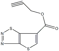 2-propynyl thieno[2,3-d][1,2,3]thiadiazole-6-carboxylate Structure