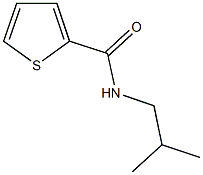 N-isobutyl-2-thiophenecarboxamide Structure