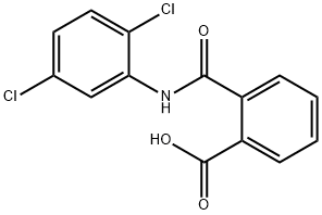 2-[(2,5-dichloroanilino)carbonyl]benzoic acid 구조식 이미지